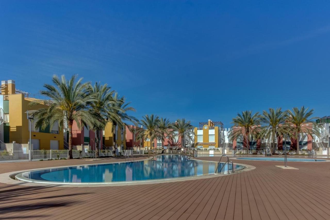 Atico Helena Con Solarium Y Jacuzzi Privado En Laguna Beach Vera Ngoại thất bức ảnh
