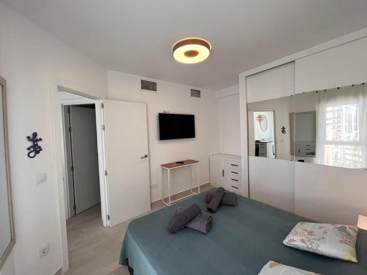 Atico Helena Con Solarium Y Jacuzzi Privado En Laguna Beach Vera Ngoại thất bức ảnh